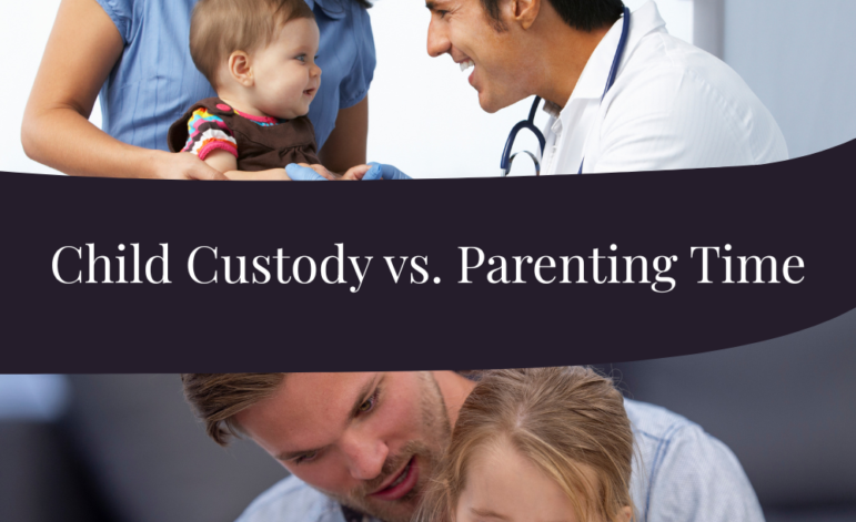 Child Custody vs. Parenting Time