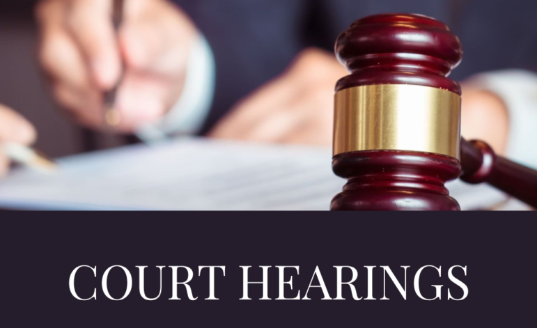 Court Hearings